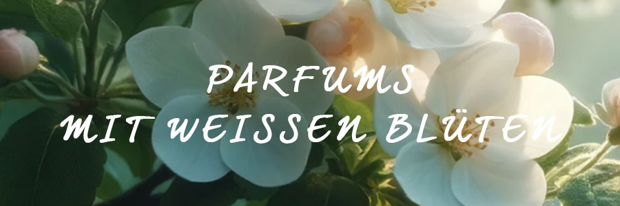 Parfum mit weissen Blüten Parfum mit weissen Blüten