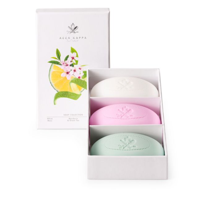 Acca Kappa - Seifenset Muschio Bianco - Sakura Tokyo - Mandarina & Green Tea