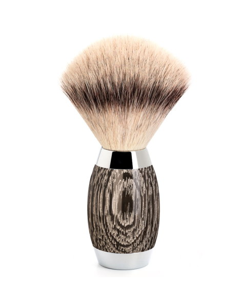 Mühle - Rasierpinsel Silvertip Fibre® Mooreiche und Sterlingsilber